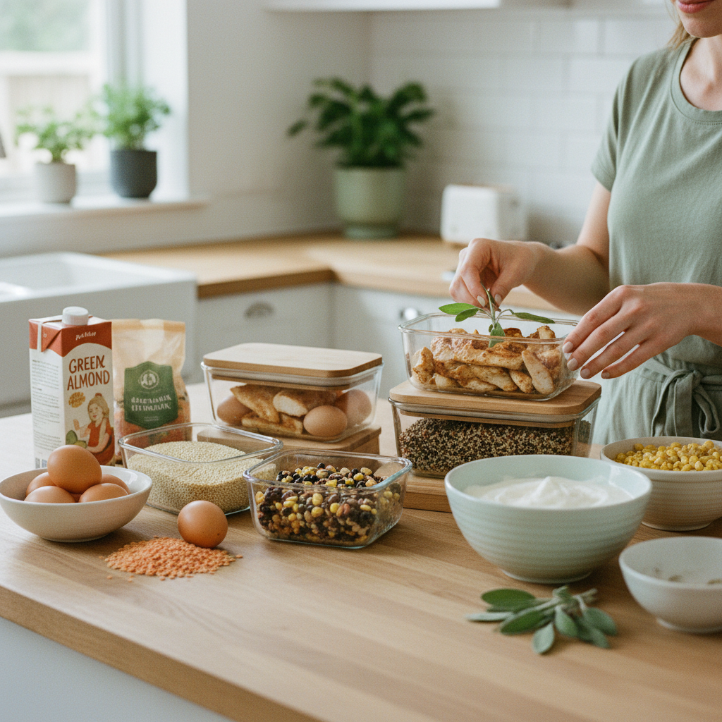 5 high protein basics to batch cook for the week