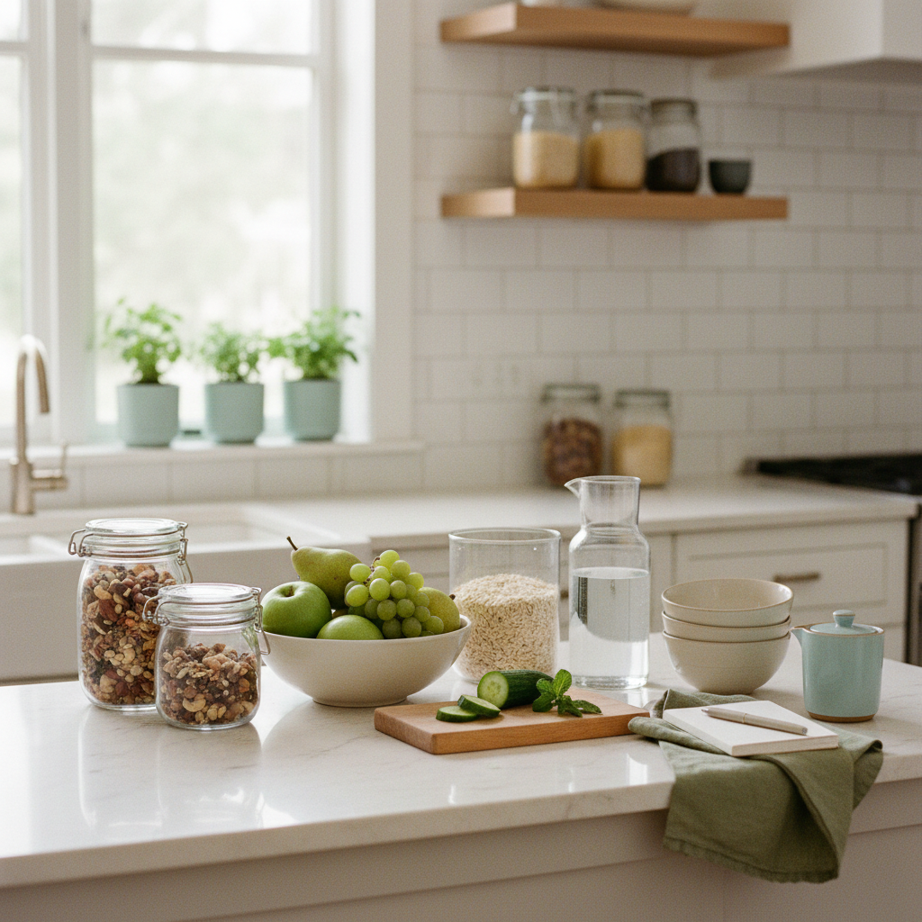 Setting up your kitchen for easier choices